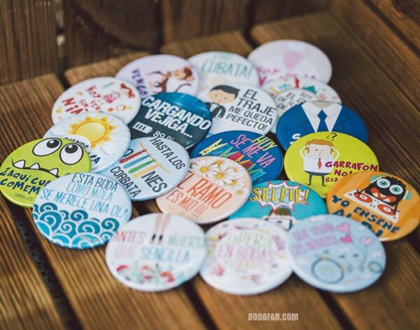 chapas baratas bodas frases