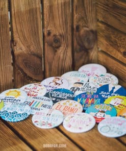 chapas originales bodas