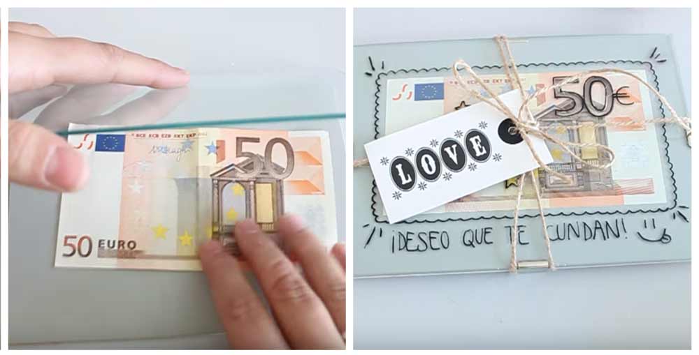 21 Ideas super originales para regalar dinero en una boda