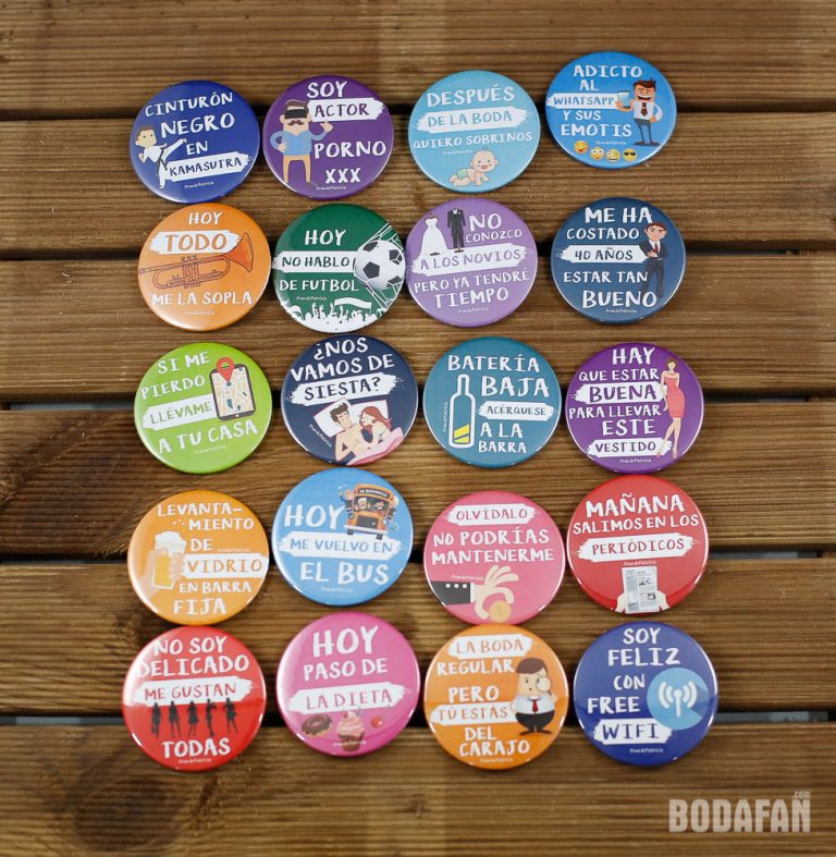Chapas con frases divertidas "Gertrudis". Pack de 20 - Imagen 2