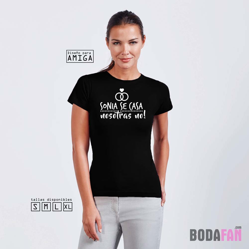Camiseta personalizadas baratas para grupos de despedidas de solteras