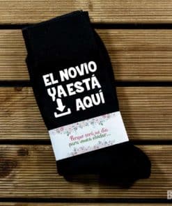 calcetines-personalizados-el-novio-ya-esta-aqui