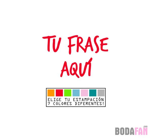Peluche personalizado con tu frase favorita - Imagen 2